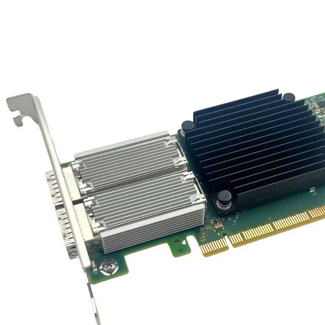100Gbe Qsfp28 Network Card - Ethernet-Netzwerkschnittstellenkarte PCIe 3.0 X16 Host-Schnittstelle EDR