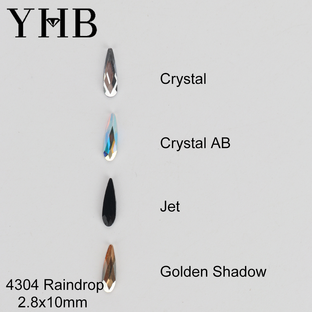 Platinum 8280 - YHB Glitzer Kristall Strass Flachback Hotfix