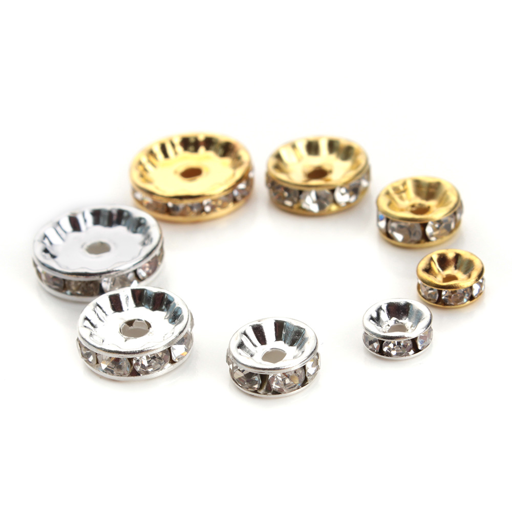 50 stücke 4 6 8 10 12mm Strass – Gold 6138 Bewertung und Preis